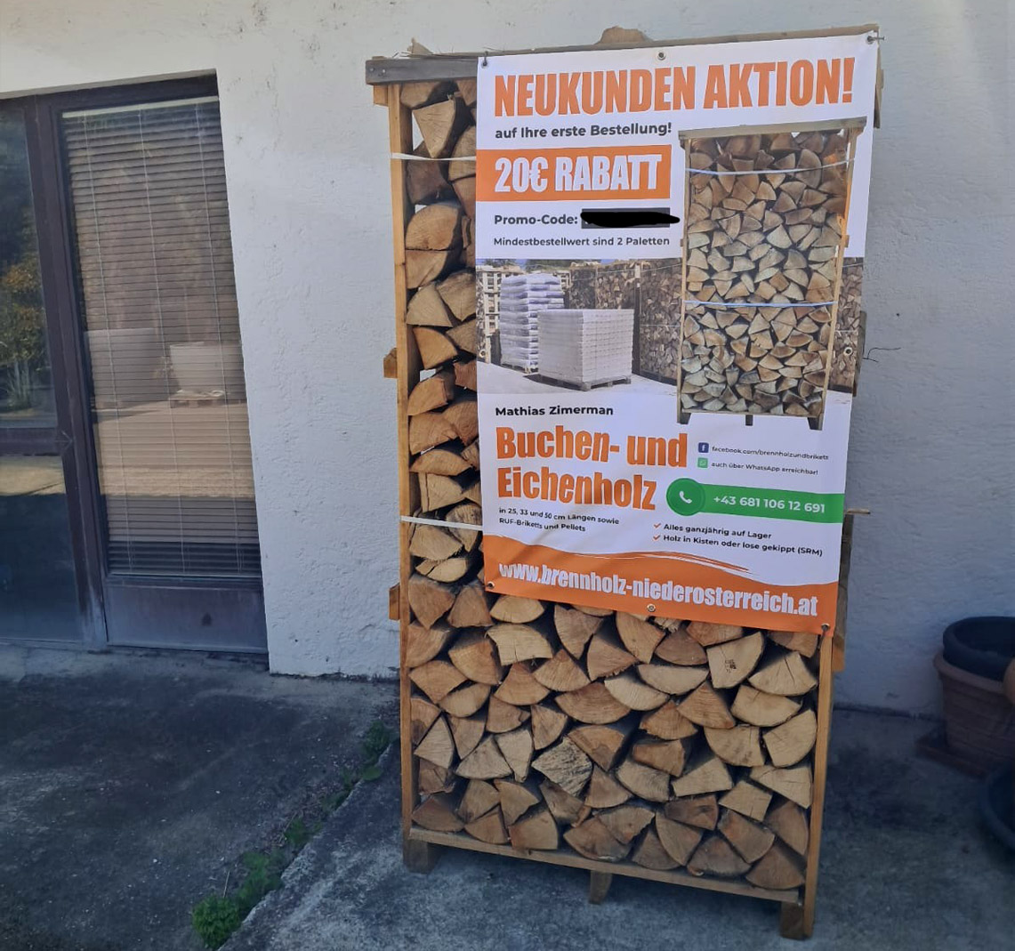 Brennholz kaufen in Hainburg an der Donau & Bezirk Bruck an der Leitha