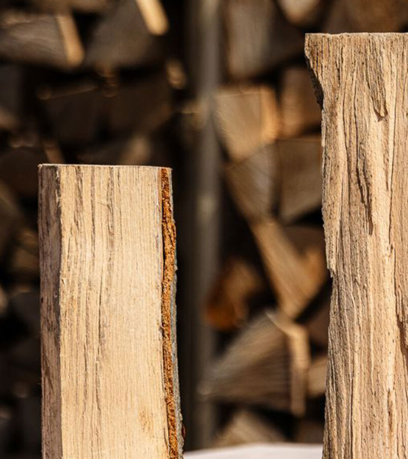 Brennholzlieferung bis zur Haustür?